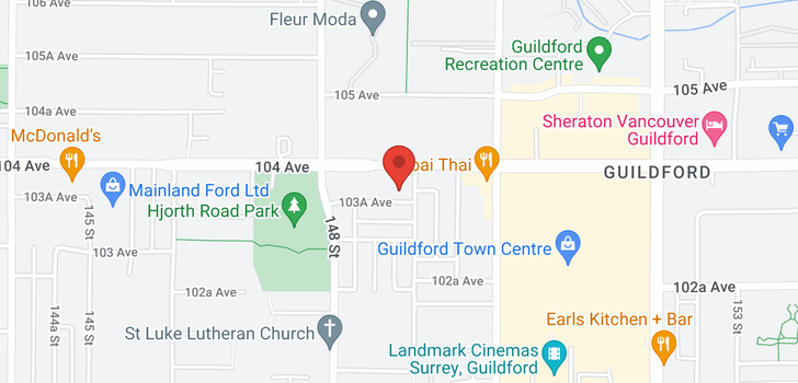map of 1304 14881 103A AVENUE